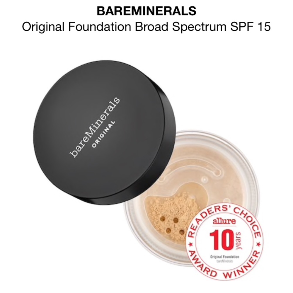 Bare minerals original foundation shade light